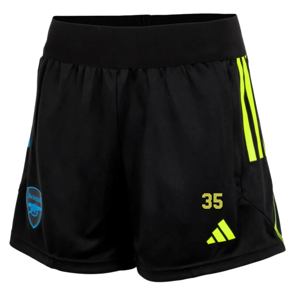 AFC Fan Shop Store - arsenal damen 2324 schwarze trainingsshorts – oleksandr zinchenko Produkte | Alles für Arsenal-Anhänger Arsenal FC Bekleidung kaufen