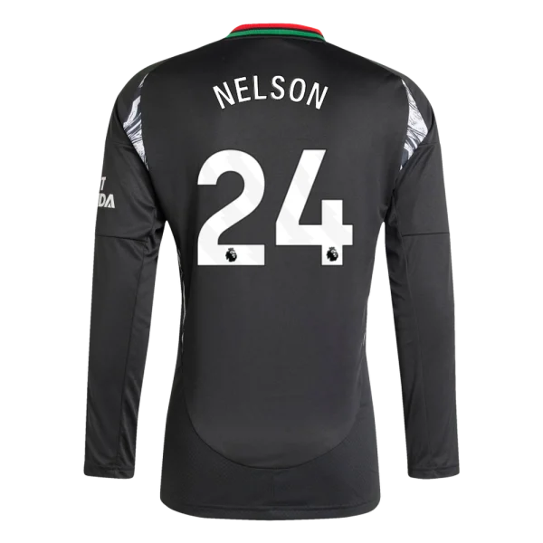 AFC Fan Shop Store - arsenal damen adidas 2425 langarm-auswärtstrikot – reiss nelson Produkte | Alles für Arsenal-Anhänger Produkte | Alles für Arsenal-Anhänger Arsenal FC Bekleidung kaufen
