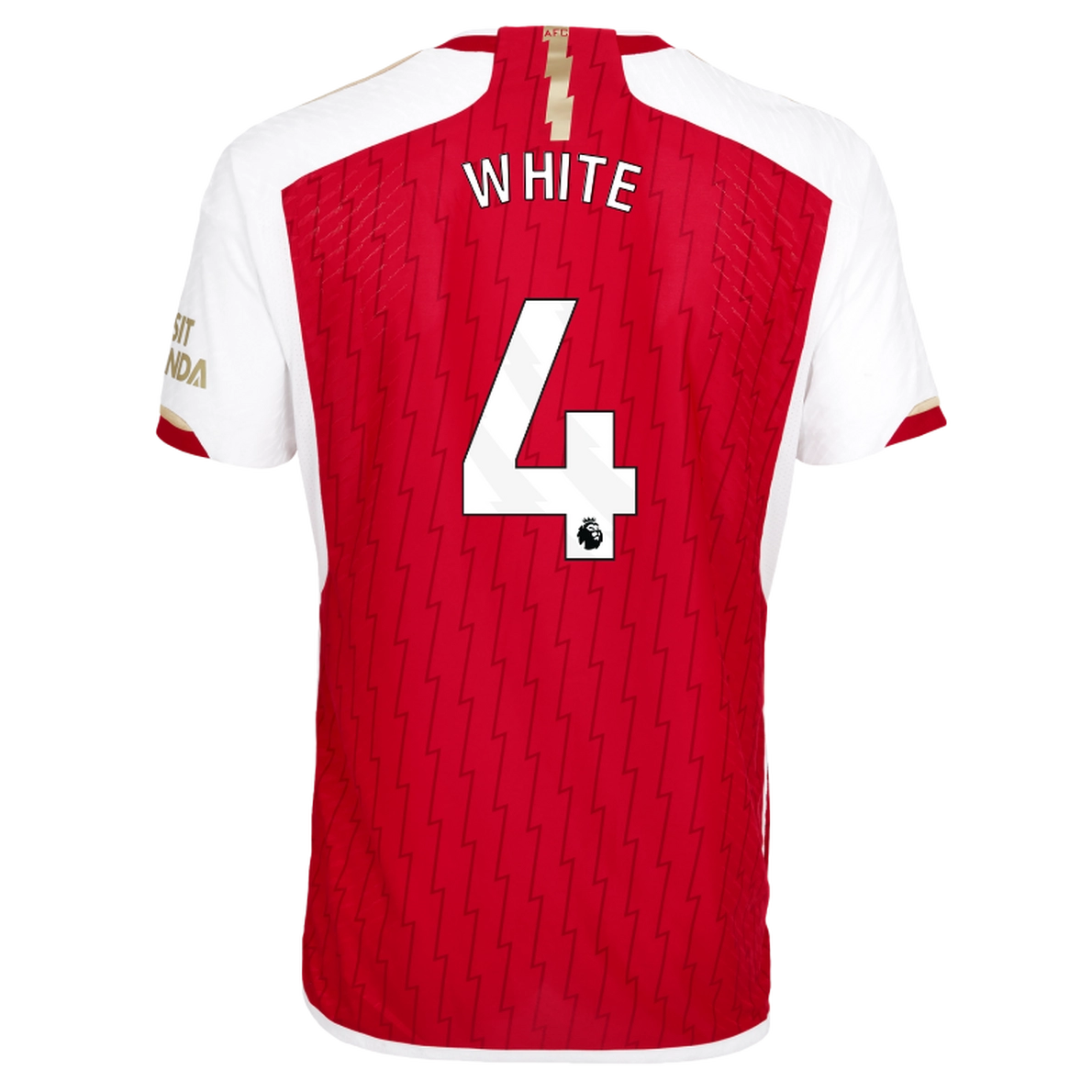 AFC Fan Shop Store - arsenal herren 2324 authentisches heimtrikot – ben white Produkte | Alles für Arsenal-Anhänger Produkte | Alles für Arsenal-Anhänger Arsenal FC Bekleidung kaufen