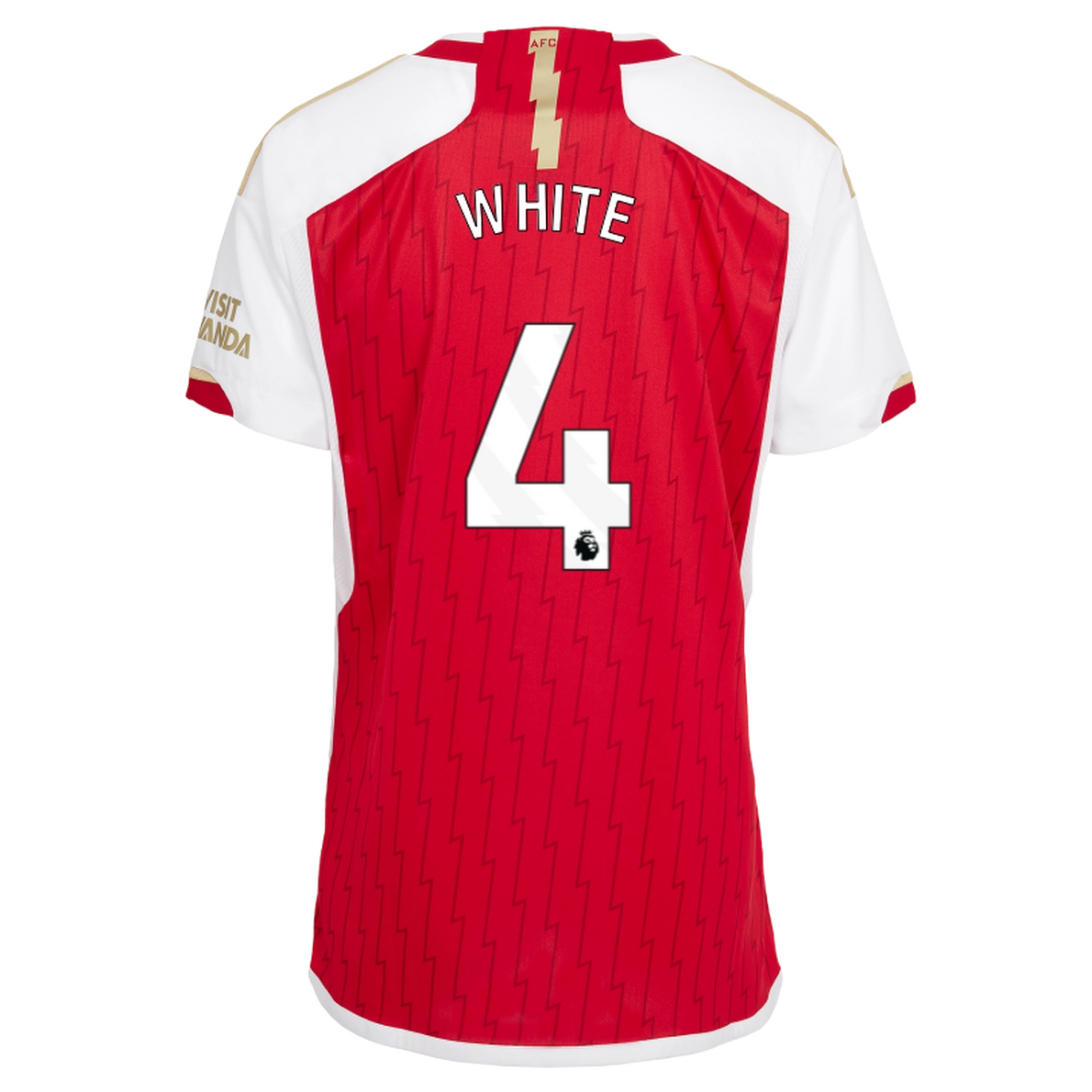 AFC Fan Shop Store - arsenal herren 2324 heimtrikot – ben white Produkte | Alles für Arsenal-Anhänger Produkte | Alles für Arsenal-Anhänger Arsenal FC Bekleidung kaufen