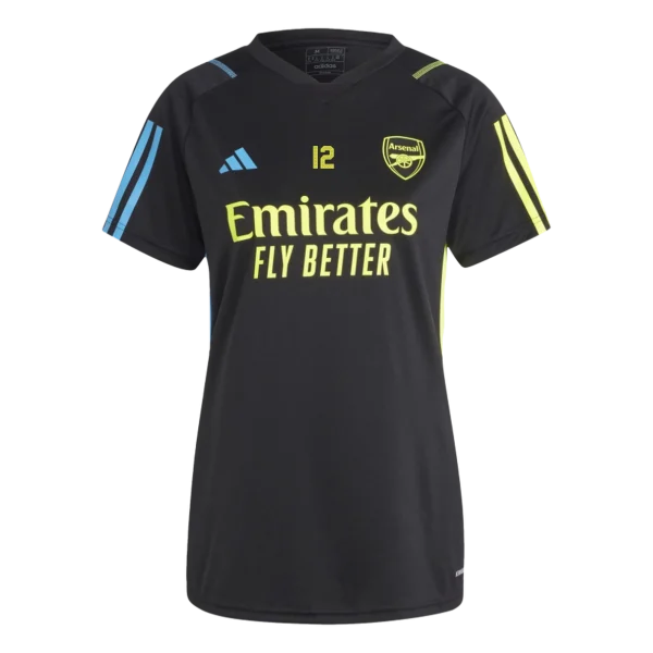 AFC Fan Shop Store - arsenal herren 2324 schwarzes trainingsshirt – frida maanum Produkte | Alles für Arsenal-Anhänger Produkte | Alles für Arsenal-Anhänger Arsenal FC Bekleidung kaufen