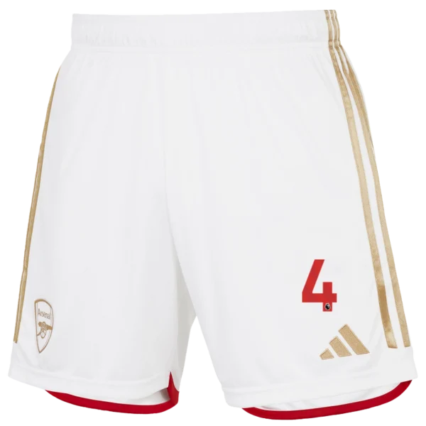 AFC Fan Shop Store - arsenal junior 2324 heimshorts – ben white Produkte | Alles für Arsenal-Anhänger Produkte | Alles für Arsenal-Anhänger Arsenal FC Bekleidung kaufen