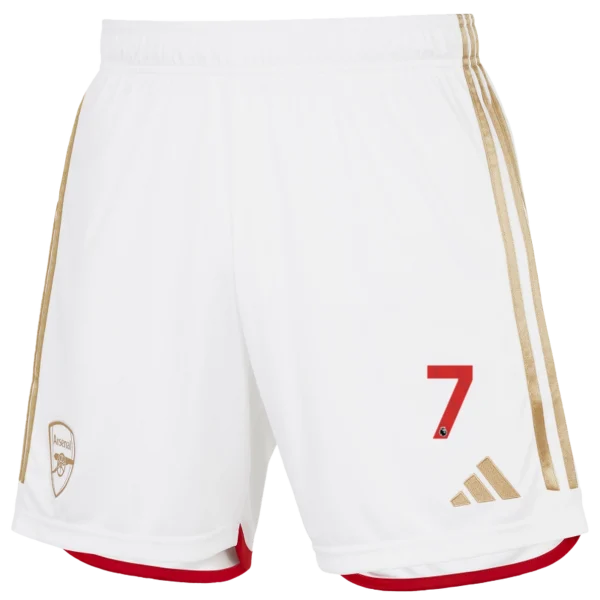 AFC Fan Shop Store - arsenal junior 2324 heimshorts – bukayo saka Produkte | Alles für Arsenal-Anhänger Produkte | Alles für Arsenal-Anhänger Arsenal FC Bekleidung kaufen