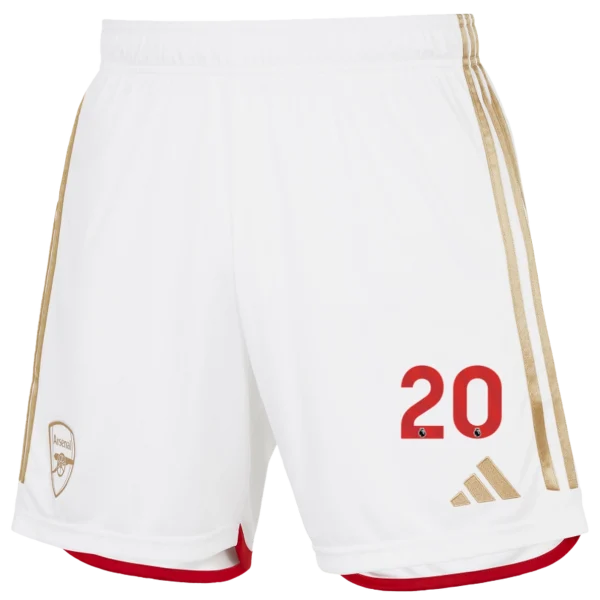 AFC Fan Shop Store - arsenal junior 2324 heimshorts – jorginho Produkte | Alles für Arsenal-Anhänger Produkte | Alles für Arsenal-Anhänger Arsenal FC Bekleidung kaufen