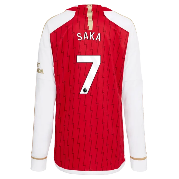 AFC Fan Shop Store - arsenal junior 2324 langärmliges heimtrikot – bukayo saka Produkte | Alles für Arsenal-Anhänger Produkte | Alles für Arsenal-Anhänger Arsenal FC Bekleidung kaufen