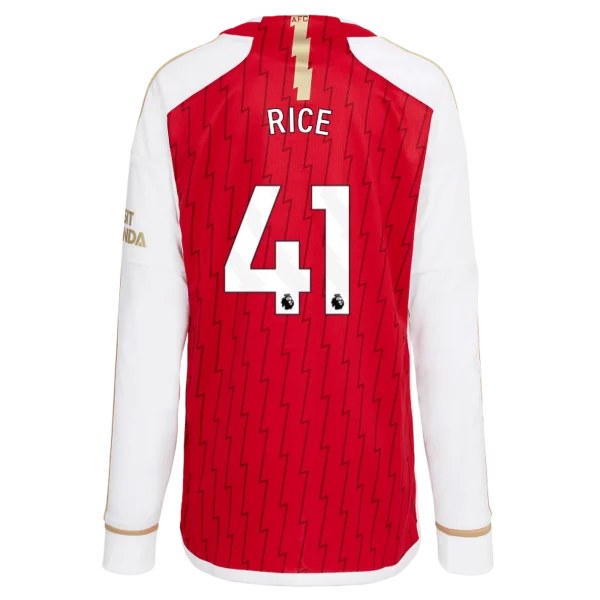 AFC Fan Shop Store - arsenal junior 2324 langärmliges heimtrikot – declan rice Produkte | Alles für Arsenal-Anhänger Produkte | Alles für Arsenal-Anhänger Arsenal FC Bekleidung kaufen