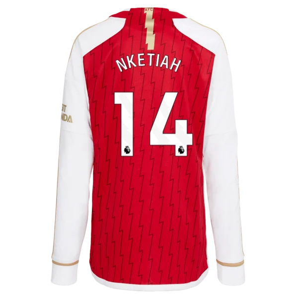 AFC Fan Shop Store - arsenal junior 2324 langärmliges heimtrikot – eddie nketiah Produkte | Alles für Arsenal-Anhänger Produkte | Alles für Arsenal-Anhänger Arsenal FC Bekleidung kaufen